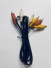 6 Ft Composite Audio Video Cable Yellow White Red 4’ Cord for DVD VCR TV CAM