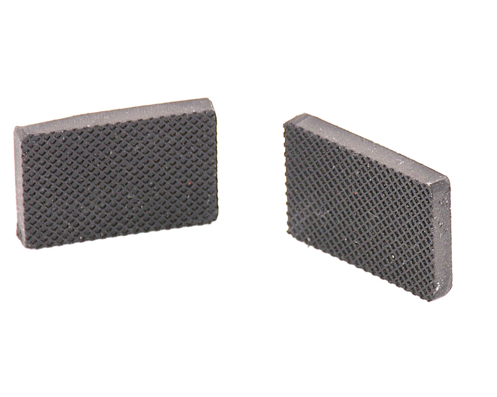 1″ x 1-1/2″ x 3/16″ Rectangular Waffle Grip Silicone 3M Non-Skid Bumper Pads