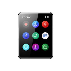 Bluetooth 5.0 Touch Screen Mp3/mp4 Player Lossless Sound HIFI FM Radio Recorder