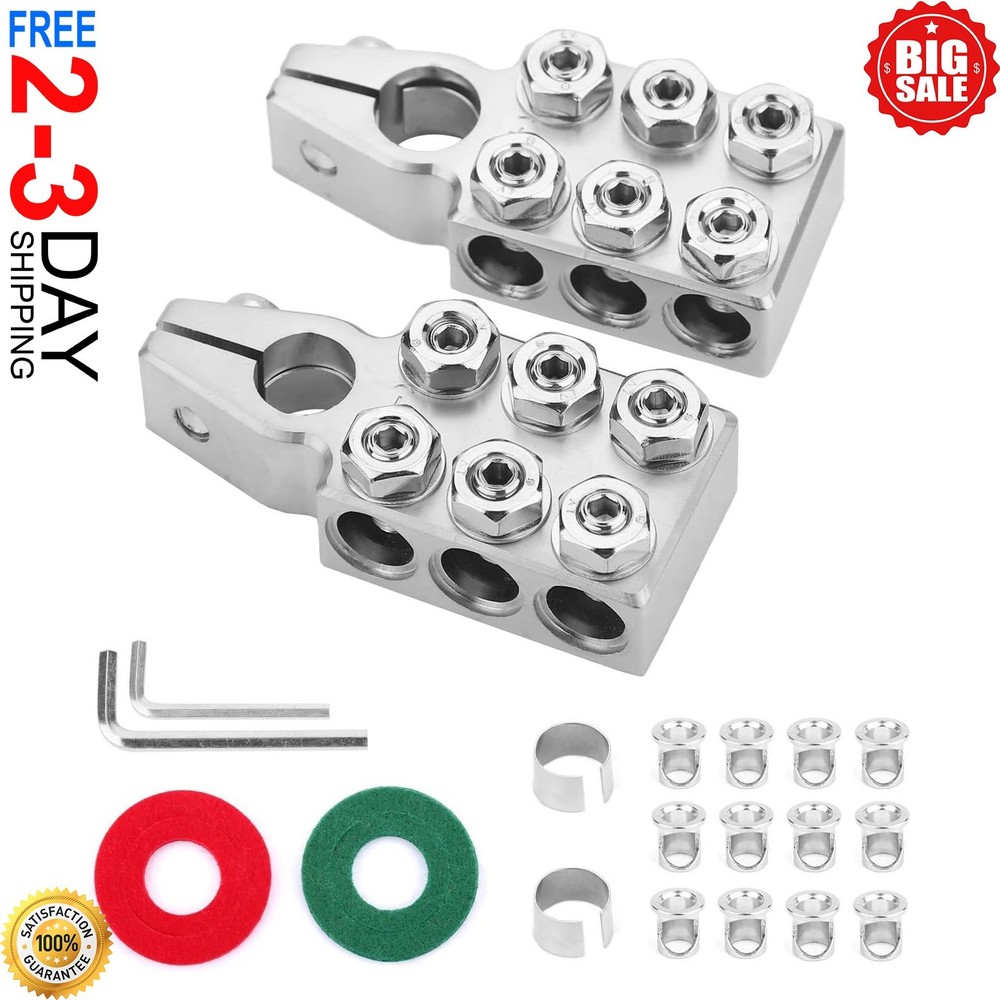 Battery Terminal Connector 12 Way Connectors 8awg Up To 4/0xl Awg Gauge Positive