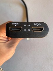 OREI 4K HDMI Splitter 1 in 2 Out 4:4:4 8-bit – HDCP 2.2, 18 Gbps, 4K60Hz HDMI