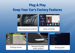 Eonon Q49Pro 8Core 7″ Android Auto 10 Car Play Stereo Radio GPS Navi For BMW E39