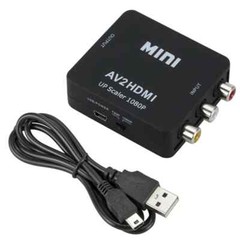 2 HDMI to AV RCA to HDMI Converter RCA AV to HDMI Converter Video Audio Adapter