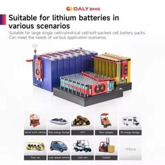 Daly Smart BMS lifepo4 Li-ION 3S-20S 150A 200A Bluetooth BMS with Balance lot