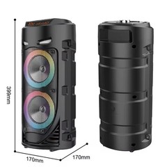 1000W Party Speaker w/ Bluetooth karaoke Machine wireless Microphone