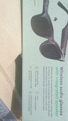 weariQ SS-MATTEBC1LG Smart Glasses Large Frame Bluetooth Speaker