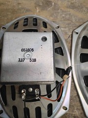 Vintage Matched Pair of CTS 6in x 9in 8 Ohm Speakers 137 518 651805 MAKE OFFER!
