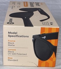New WeariQ Wireless Smart Glasses Bluetooth, Black Matte Frame NEW