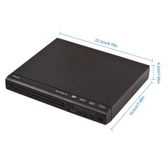 1080p DVD Player All Region Free DVD CD USB Player with AV+RCA Output US