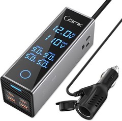 300W 12V to 110V Car Power Inverter with LCD Display