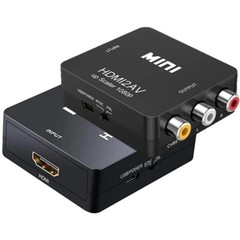 HDMI To RCA AV Adapter Converter Cable CVBS 3RCA 1080P Composite Video Audio