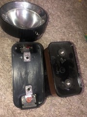 Vintage Big Beam Battery Lantern Flashlight Hong Kong Made