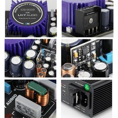 LHY Audio Linear Power Supply for WiiM Pro Streamer Low-Noise Regulated LPS 5V