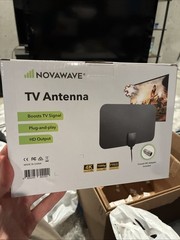 Novawave Antenna TV Boost Signal Plug And Play New In Box