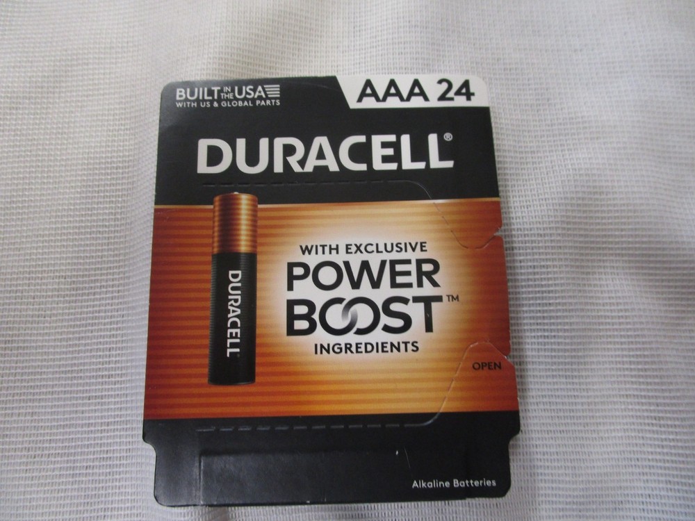 Duracell 24 Pack AAA CopperTop Alkaline Batteries POWER BOOST