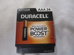Duracell 24 Pack AAA CopperTop Alkaline Batteries POWER BOOST