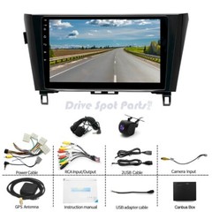 10″ Carplay Android 13 Car Stereo Radio GPS For Nissan Rogue X-Trail 2014-2018