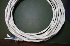 20Ft 10Awg 2 Conductor Teflon/PTFE Silver Plated M22759/44 Shielded Speaker Wire
