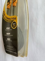 QFX HDMI Connector 12 FT HD-12 , 24k gold plated tips for superior signal tr NEW