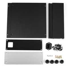 DIY Amplifier Aluminum Chassis Metal Case Enclosure for Headphone Amp/DAC/Preamp
