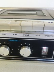 Vintage RCA YZD 560W Walnut Finish CASSETTE DECK RECORDER & Cord 2 Channel