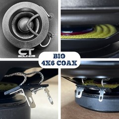 CT Sounds BIO-4X6-COX 160 Watt Max Power 2-Way 4×6″ Car Coaxial Speakers – Pair