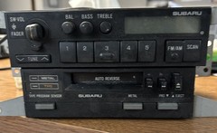 1990’s Or Early 2000’s Subaru Factory Radio Cassette Player.