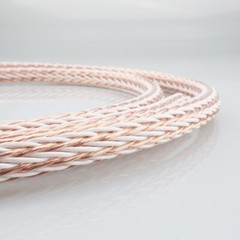 10M 5AWG 12TC 24 Strands 8N OCC Pure Copper Bulk Wire HiFi Bi-wire Speaker Cable