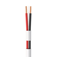 500FT Security Cable 18/2AWG Stranded Unshielded Fire Burglar Alarm CCTV Wire
