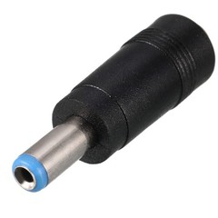 uxcell DC Power Converter 5.5×2.1mm Male to 5.5×2.5mm Female Adapter Black