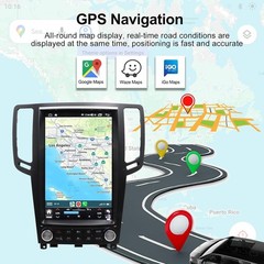 For Infiniti G35 G37 12.1″ Android 13 Radio Stereo Carplay Screen GPS Navigation