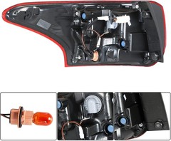 Passenger Side Outer Tail Light Assembly for Mitsubishi Outlander 2016-2021