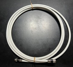 TRI-SHIELD RG6 COAXIAL PATCH CABLE 75 OHM 18AWG ANTI-UV COMPRESSION F-CONNECTORS