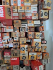 HUGE Lot of 300+ Vintage Various Brands Radio/TV Vacuum Tubes