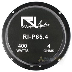 (4) RI Audio 6.5″ Midrange Bullet Speaker 400W Peak Power 200W RMS 4 Ohm