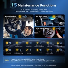 Newest MUCAR 632 All System Bidirectional Car OBD2 Scanner Diagnostic Scan Tool