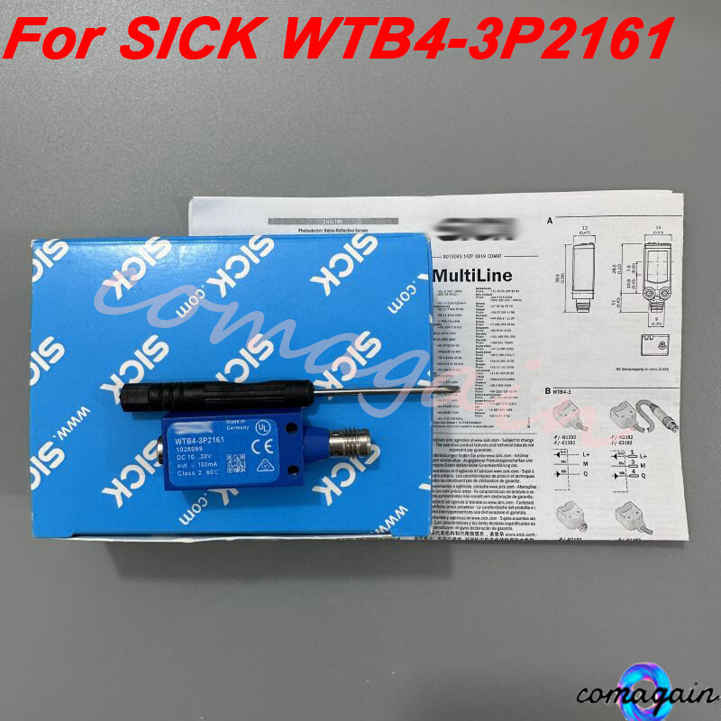 New In Box 10-30VDC 100mA For SICK WTB4-3P2161 1028099 Photoelectric Switch