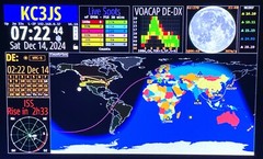 HamClock-Ham Radio World Clock on Pi-3B+ (Now on new Server)