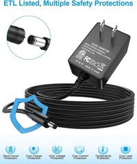 5FT 5V 2A Wall Charger with 8 Plug Types for Tablets and Small Electronics