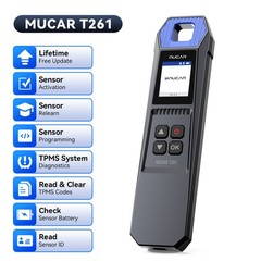 2026 THINKSCAN 689BT & MUCAR T261 TPMS Programming Scanner Full System Scan Tool