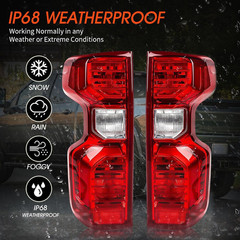 2019-2023 Silverado 1500 2020-2023 2500HD 3500HD Tail Light Pair–Compatible Repl