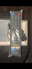 We2USat K3 PRO Android TV Box w/ Bluetooth Voice Remote & Wi-Fi 6