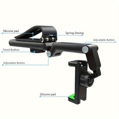 Car Phone Mount – Stylish Multi-Function Navigation Holder, Durable ABS Material