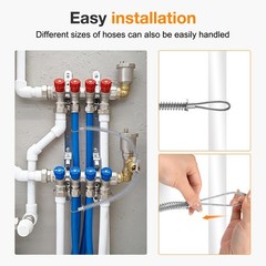 Explosion-Proof Hose Whip Check – 1/8″ Steel Wire Rope for Sandblaster Pneumatic