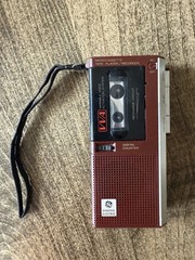 Vintage GE Voice Activated Microcassette Recorder 3-5328A & Box & Manuals READ