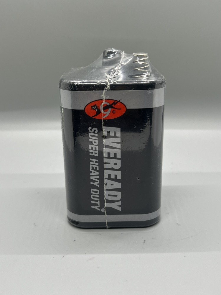 EVEREADY 6V Battery, Super Heavy Duty 6 Volt Battery, 1 Count NEW Sealed