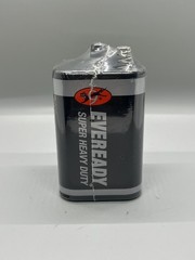 EVEREADY 6V Battery, Super Heavy Duty 6 Volt Battery, 1 Count NEW Sealed