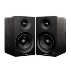 Fluance Powered 5” Stereo Bookshelf Speakers for Turntable, TV PC & Bluetooth 5