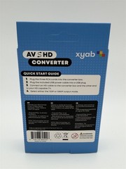 XYAB AV to HDMI Converter Full HD 1080p 720p Brand New In Box Retro Gaming