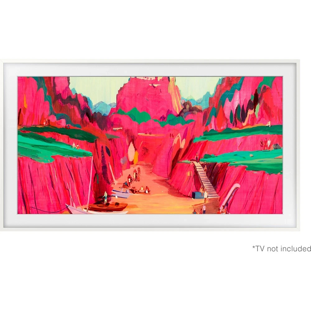 Samsung 85″ The Frame Customizable Bezel, Modern White – VG-SCFF85WTBZA (2025)